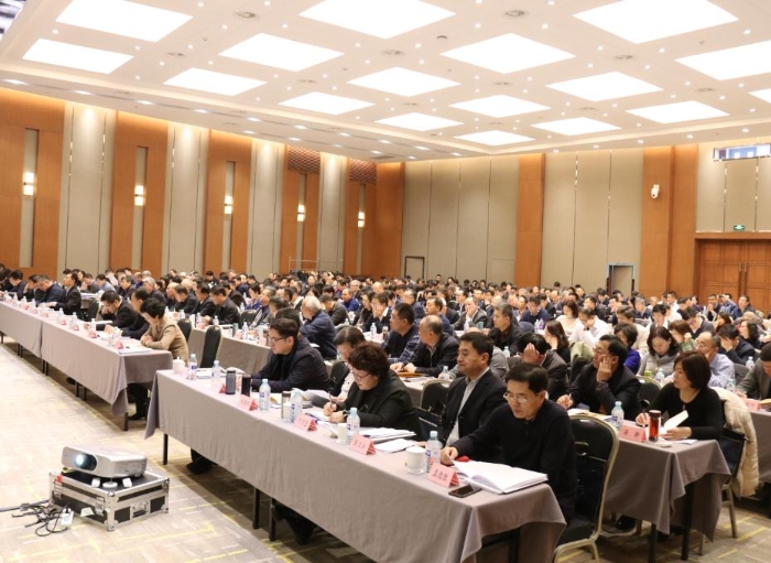 圖為會議現(xiàn)場。（中國食品藥品網(wǎng)記者陸悅 攝）