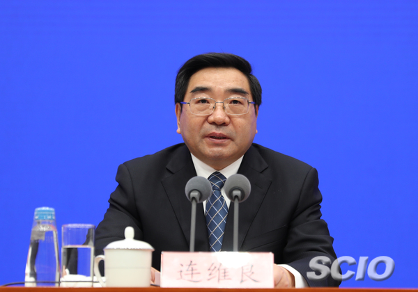 國家發(fā)展改革委副主任連維良（劉健 攝）