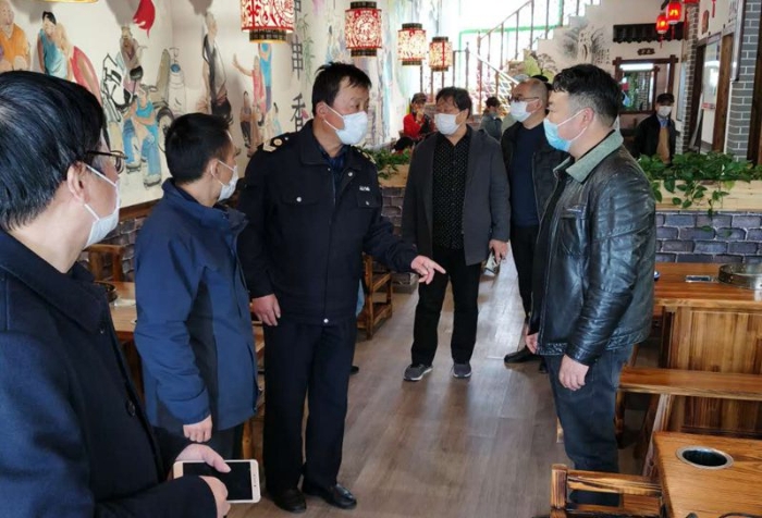 安徽來安多部門聯(lián)合開展堂食餐飲突擊檢查
