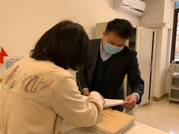 疫情期間現(xiàn)場送達(dá)獲好評