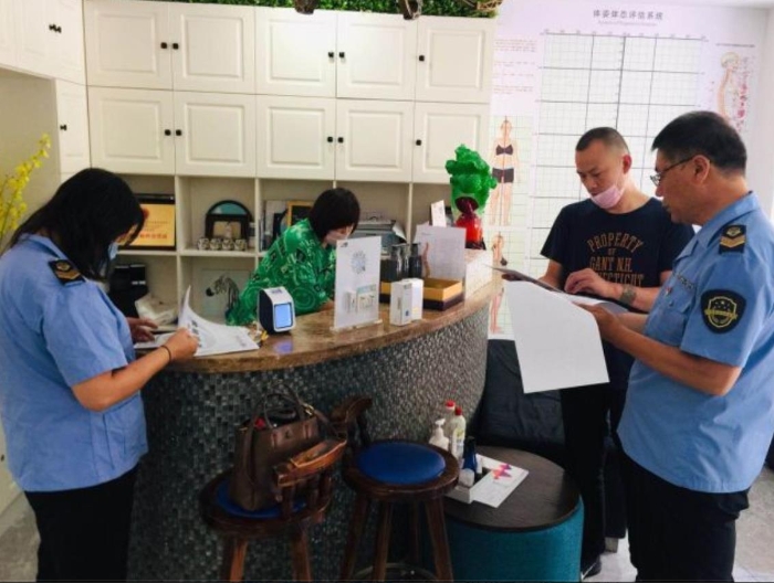 新城區(qū)市場監(jiān)管局供圖