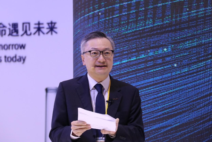 艾伯維中國總經(jīng)理歐思朗致辭。