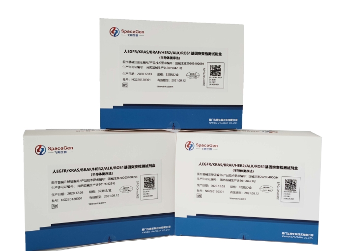 5廈門飛朔生物技術(shù)有限公司+人EGFR-KRAS-BRAF-HER2-ALK-ROS1基因突變檢測試劑盒（半導(dǎo)體測序法）