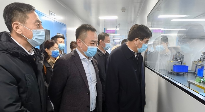 徐景和赴北京督導(dǎo)檢查醫(yī)用口罩質(zhì)量監(jiān)管工作