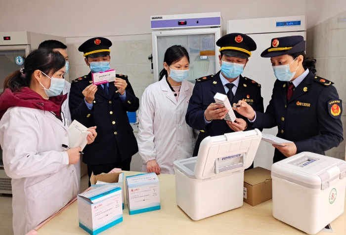 圖為檢查現(xiàn)場(chǎng)。