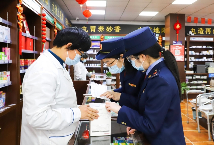 圖為檢查現(xiàn)場(chǎng)