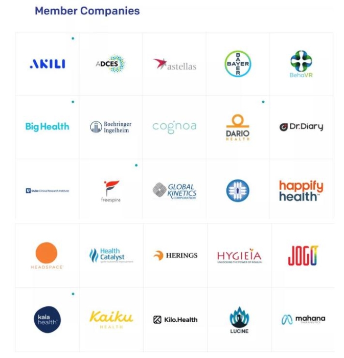 截至2021年5月14日DTA官網(wǎng)顯示認(rèn)證會(huì)員（以上未顯示全部）