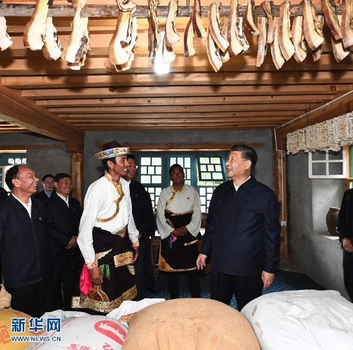 習近平在西藏考察