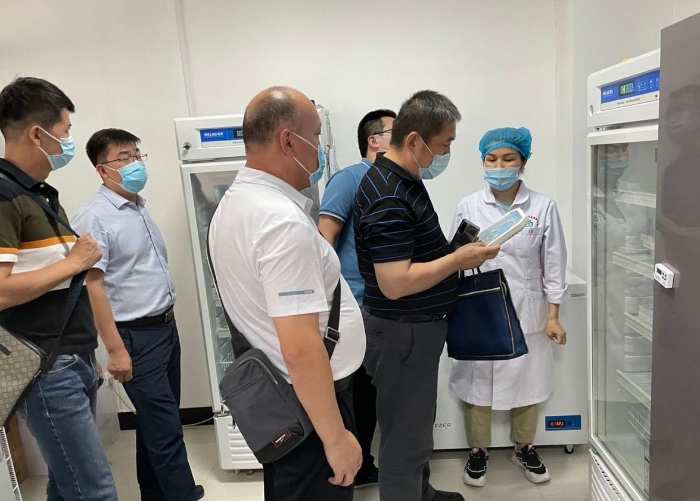 圖為檢查現(xiàn)場(chǎng)。