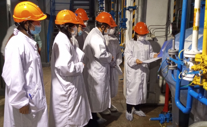 圖為檢查現(xiàn)場。