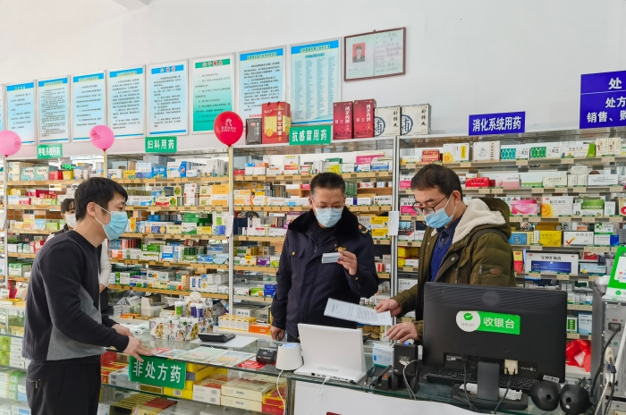 圖為檢查現(xiàn)場。