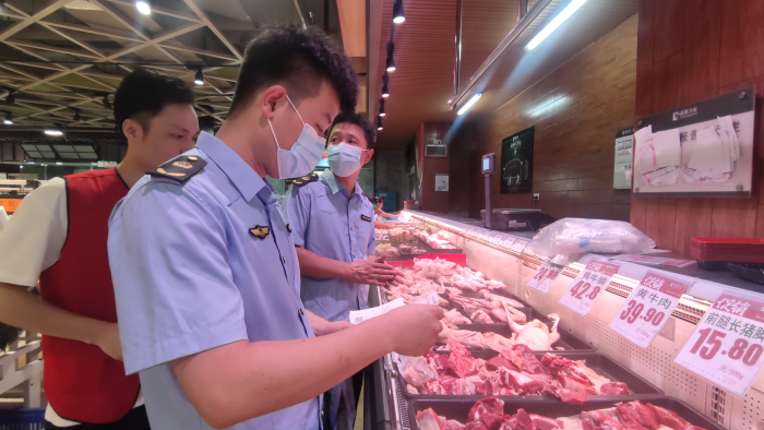 常德市開展肉品質(zhì)量安全專項(xiàng)整治行動 筑牢肉類食品安全防線