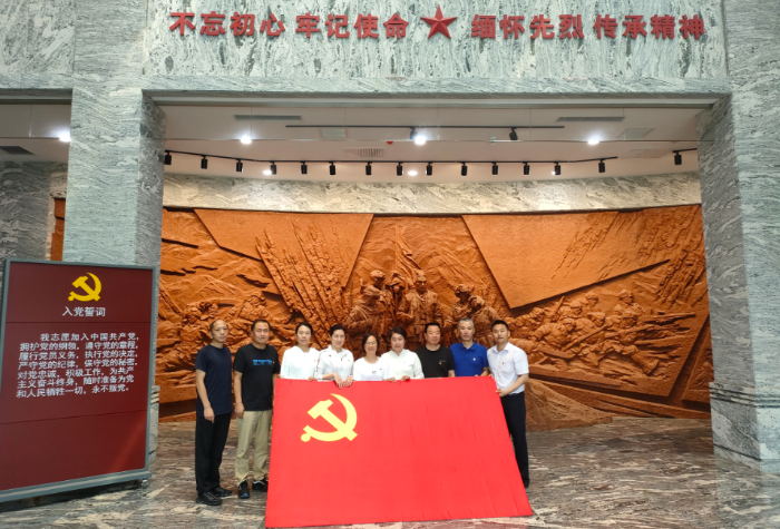 圖為黨建活動現(xiàn)場。